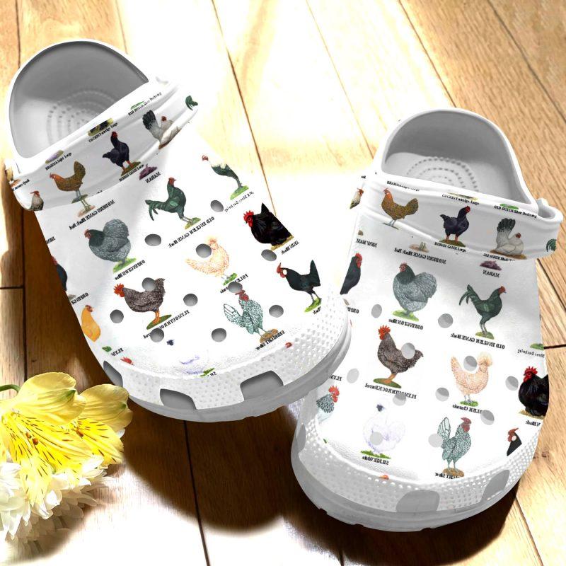 Collection Chicken Slippers - Design by Crocodile