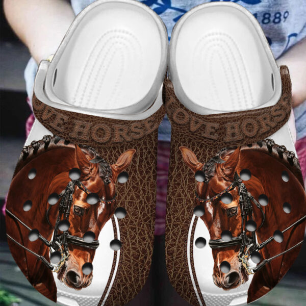 Love Horse Slippers - Design by Crocodile