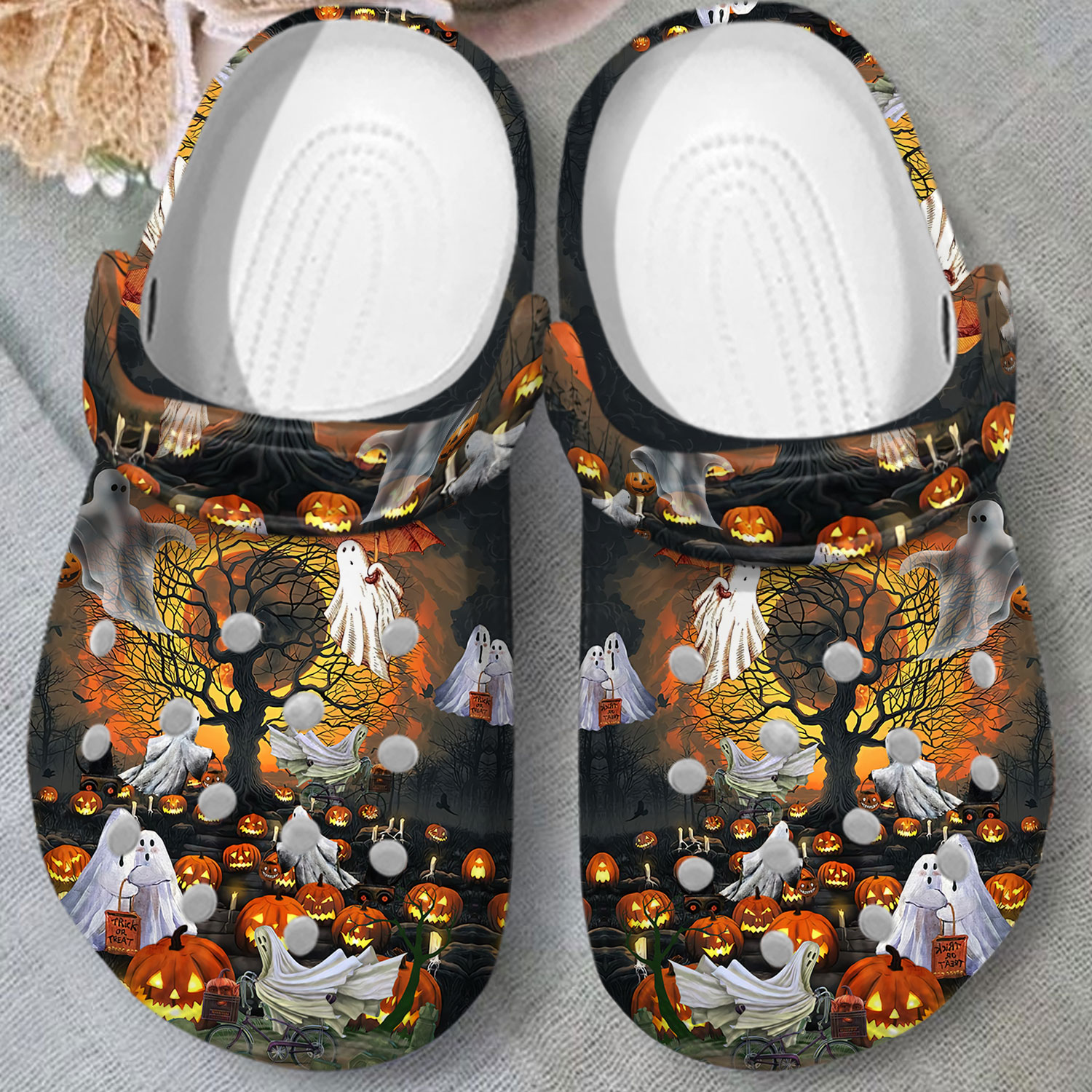 Halloween Limited Edition Slippers - Design by Crocodile