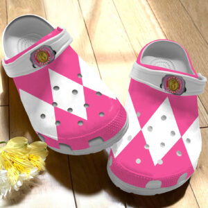 Pink Power Rangers Clogs