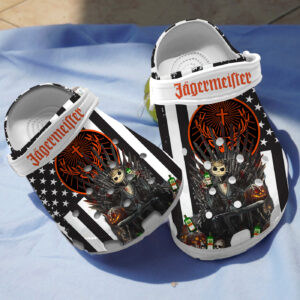 Jagermeister Whiskey And Jack Skellington Clogs