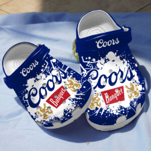 Coors Banquet Golden Tie Dye Clogs