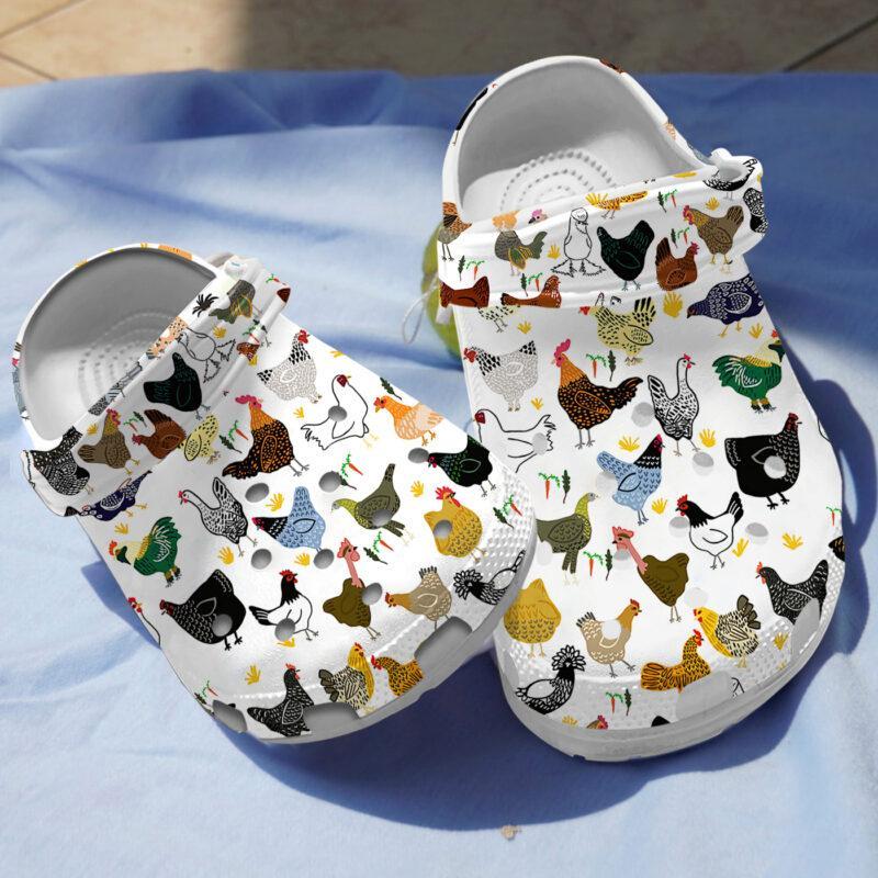 Collection Chicken Slippers - Design by Crocodile