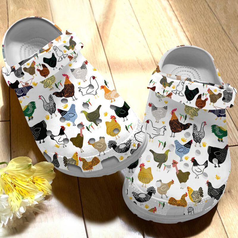 Collection Chicken Slippers - Design by Crocodile