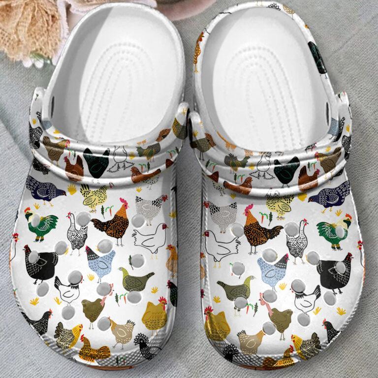 Collection Chicken Slippers - Design by Crocodile