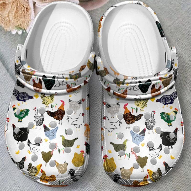 Collection Chicken Slippers - Design by Crocodile