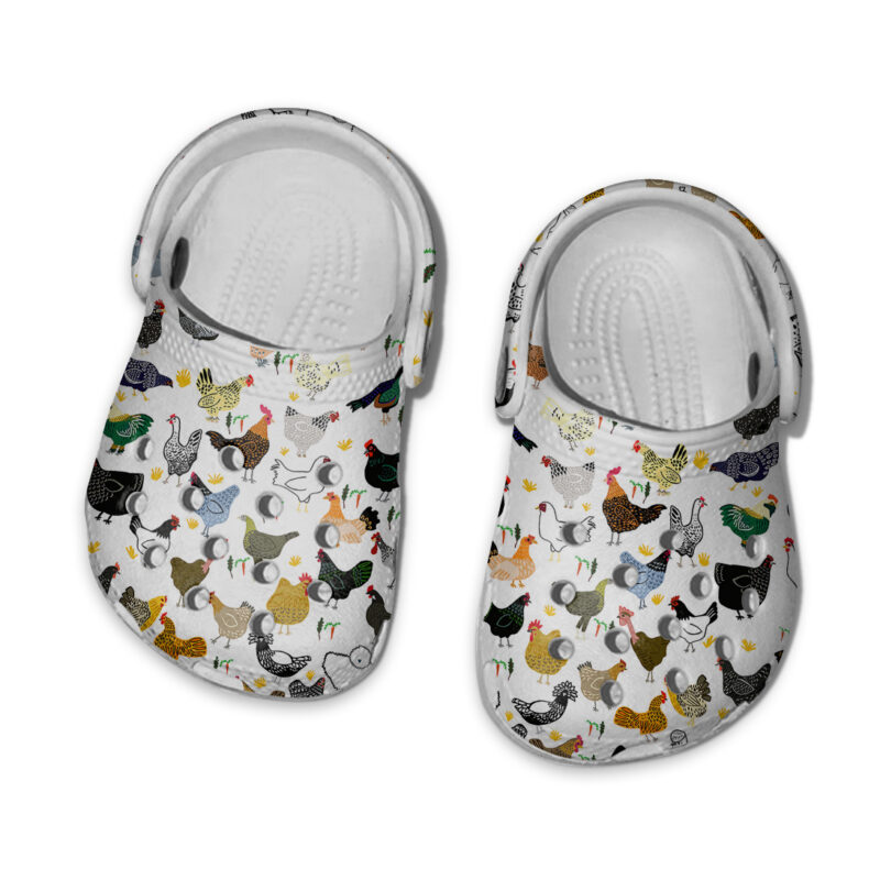 Collection Chicken Slippers - Design by Crocodile