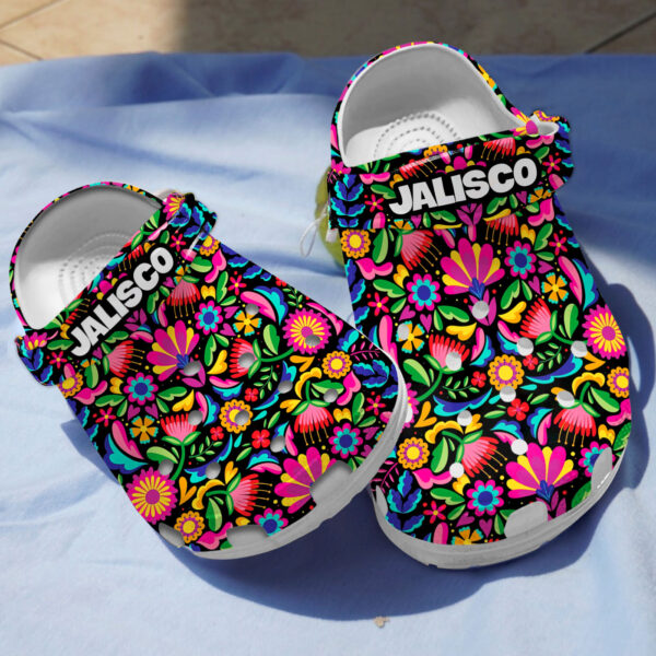 Colorful Jalisco Crocs