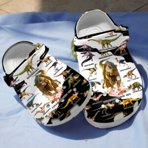 Love Dinosaur Pattern Clogs