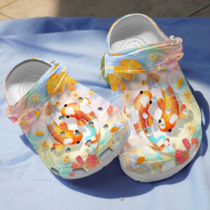 Vibrant Color Koi Fish Clogs