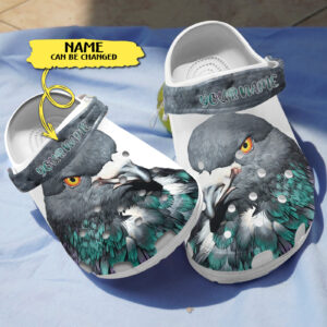 Personalized Beautiful Pigeon Clogs