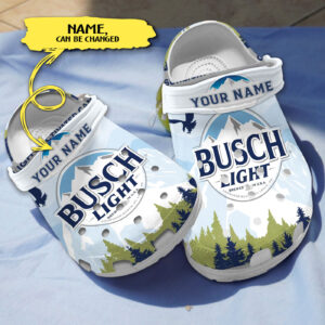 Busch Light Beer Clogs