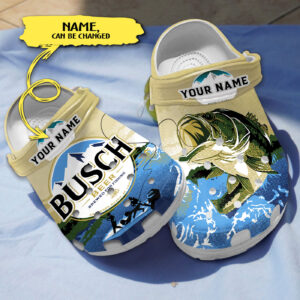 Busch Beer Bass Fishing Clogs