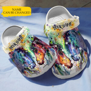 Personalized Beautiful Horse Clogs