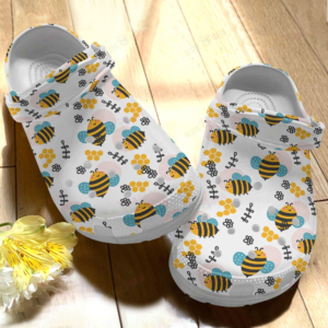 Cute Bee Pattern Clogs