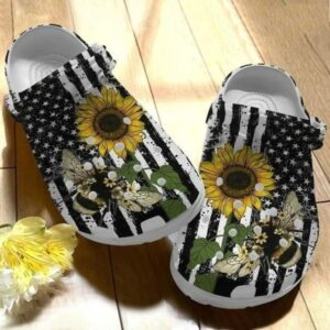 Queen Bee Floral Clogs