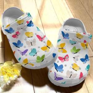 Colorful Butterfly Painting Slippers