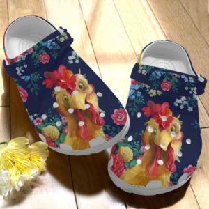 Beautiful Chicken Floral Slippers