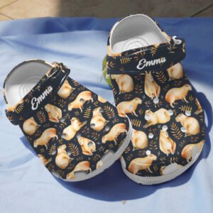 Personalized Cute Capybara Pattern Clogs