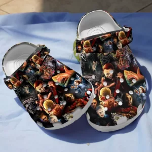 Scary Movie Villains Halloween Clogs