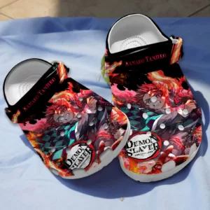 Kamado Tanjiro Sun Breathing Demon Slayer Clogs Shoes