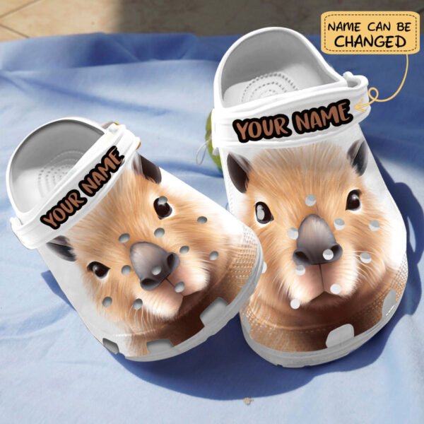 Cute Capybara Limited Edition Clogs Slippers
