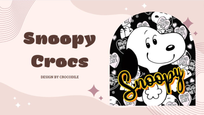 Snoopy Crocs - Design By Crocodile