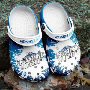 Keystone Light Beer Clogs Shoes