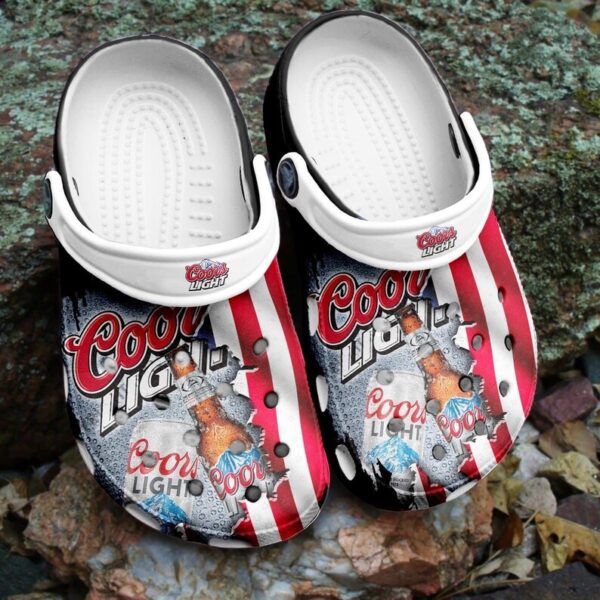 Amazing Coors Light Beer Clogs Shoes