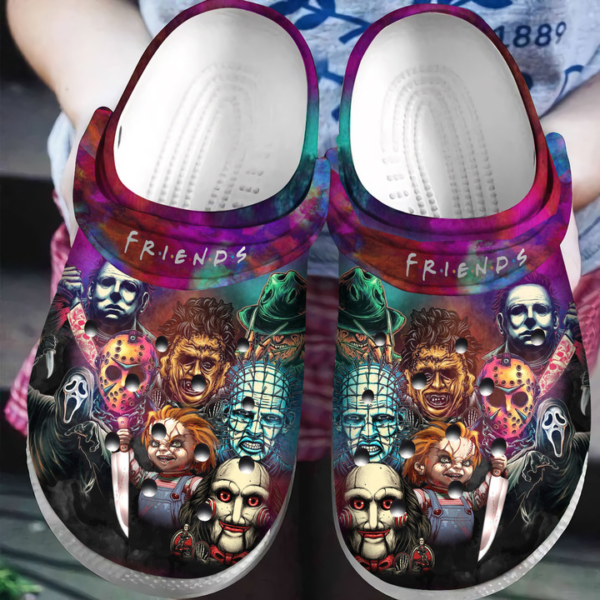 Horror Movie Character FRIENDS Clogs Shoes