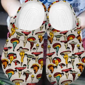 Sexy Mushrooms Clogs Slippers