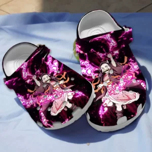 Kamado Nezuko Blood Demon Art Demon Slayer Unisex Clogs Shoes