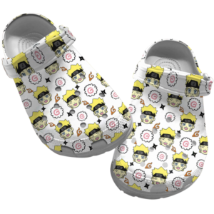 Cute Naruto Anime Pattern Slippers, Naruto Unisex Clogs Shoes, Japanese Anime Clog Shoes For Men And Women, Gift For Anime Fans