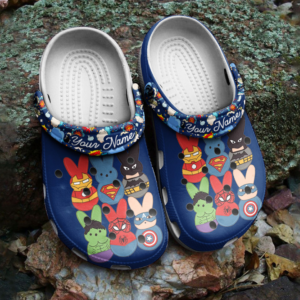 Customized Ester Bunny Superheroes Marvel Studio Clogs Clogs Shoes