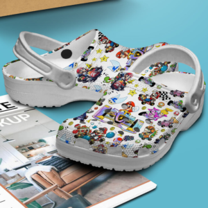 Funny Super Mario Clogs,Video Game Super Mario Clogs For Kids And Adults