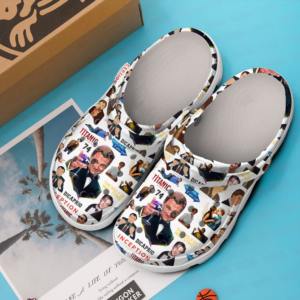 Leonardo Dicaprio Memes Pattern Clogs