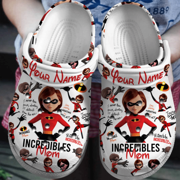 Personalized Incredible Mom Crocs, The Best Gift For Mom, Mother's Day Gift
