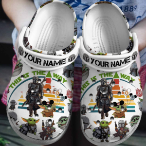 Disney Star Wars Clogs, This Is The Way Mandalorian Clogs For Fans Of Star Wars