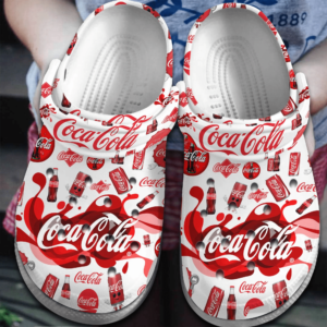 Love Coca-Cola Clogs Shoes, Comfortable Clogs For Kids And Adults