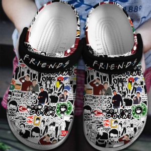 Amazing Friends TV Series Black Clogs, Limited Edition Clogs For Kids And Adults