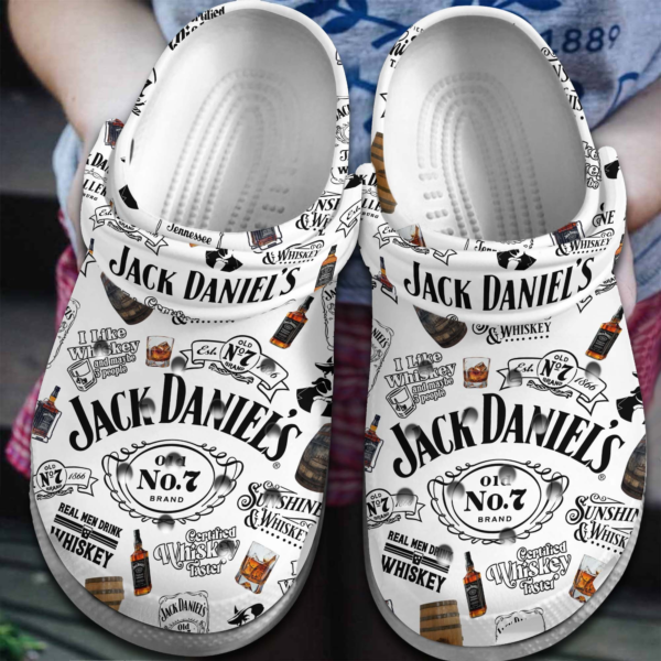 Jack Daniel's Whiskey Clogs, Limited Edition Jack Daniel's Clogs For Men & Women