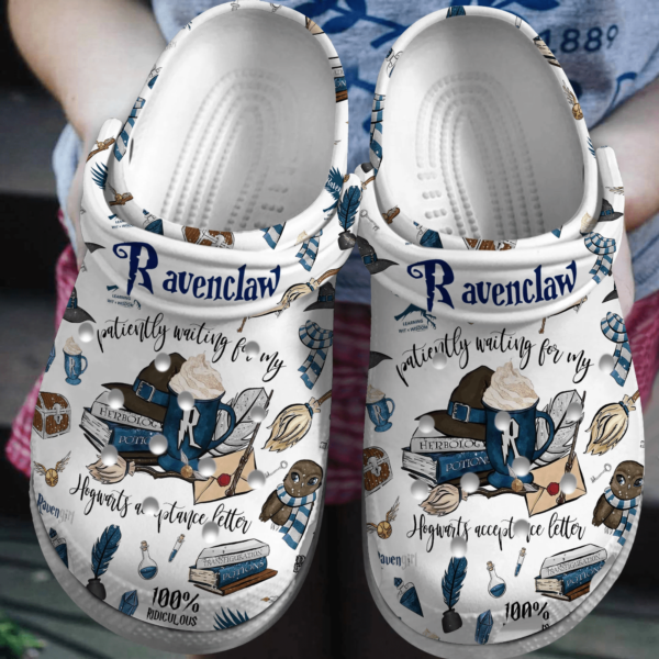 Ravenclaw House Harry Potter Crocs, Limited Edition Harry Potter Crocs For Kids And Adults