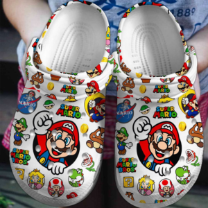 Cute Super Mario Clogs