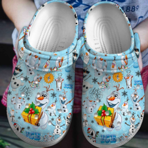 Cute Olaf The Frozen Disney Clogs