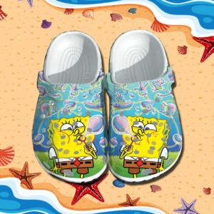 Cute Spongebob Squarepants Clogs For Kids And Adults