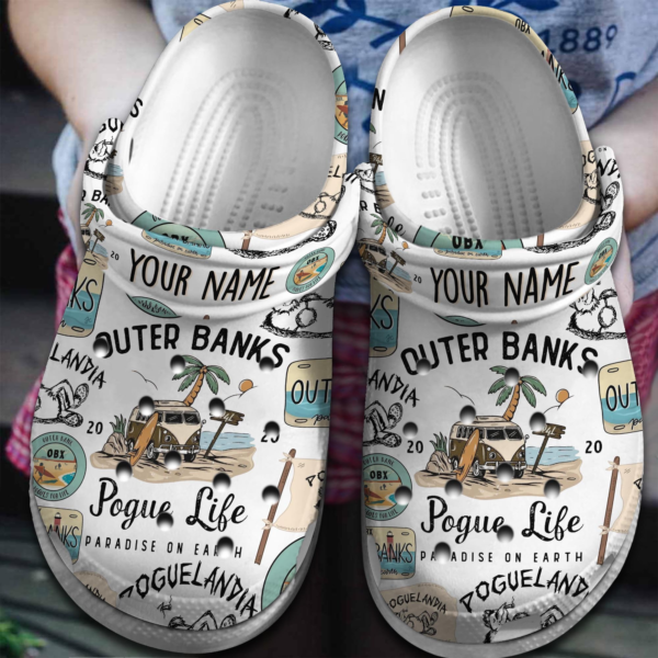 Personalized Outer Bank Pogue Life Clogs