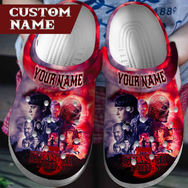 New Edition Of Stranger Things Movie Series Clogs