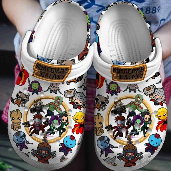 The Guardians Of The Galaxy Cute Characters Clogs For Kids And Adults