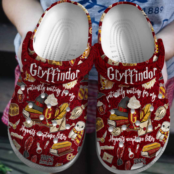 Gryffindor House Harry Potter Red Clogs