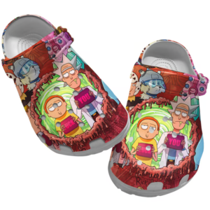 Funny Rick And Morty Clogs Shoes